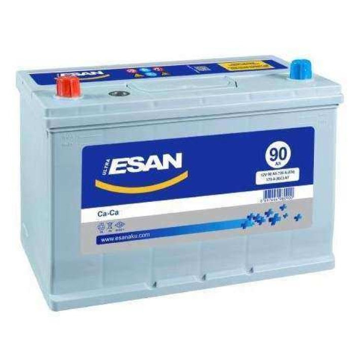 AKU 12V 90 AH N70 CA TAM KAPALI TERS KUTUP - ESAN 50901110113